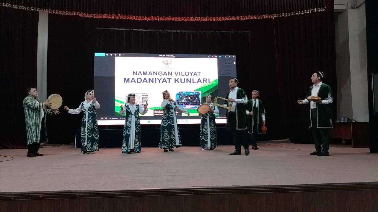 Sherobod tumani madaniyat markazida Namangan viloyati “Madaniyat kunlari” o‘tkazildi