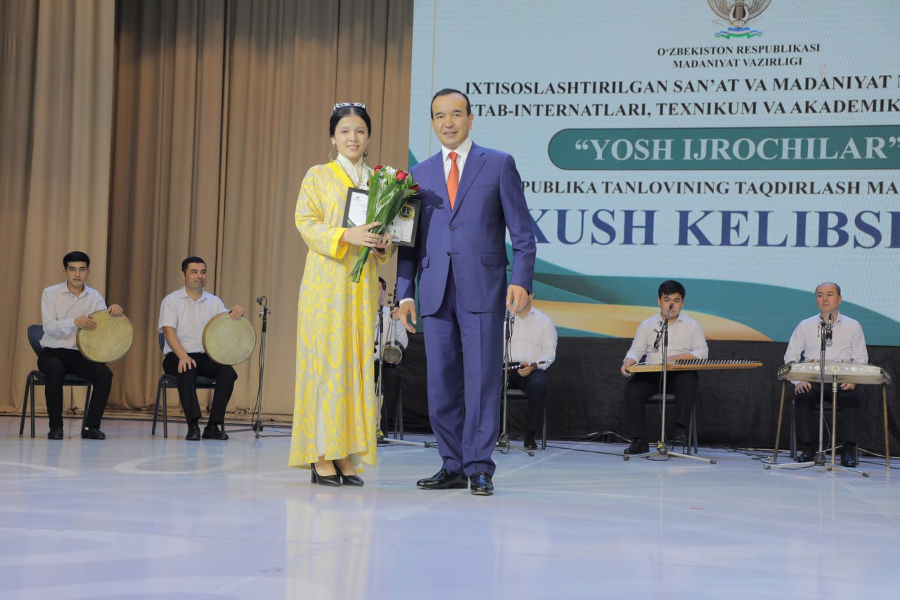 “Yosh ijrochilar” respublika tanlovi g'oliblari taqdirlandi